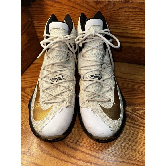 Nike Lebron James Elite 13 XIII White/Metallic Gold/Black 831923-170 Size 12 main image 7